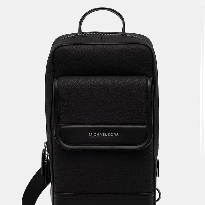 Michael Kors раница мъжка от кожа HUDSON