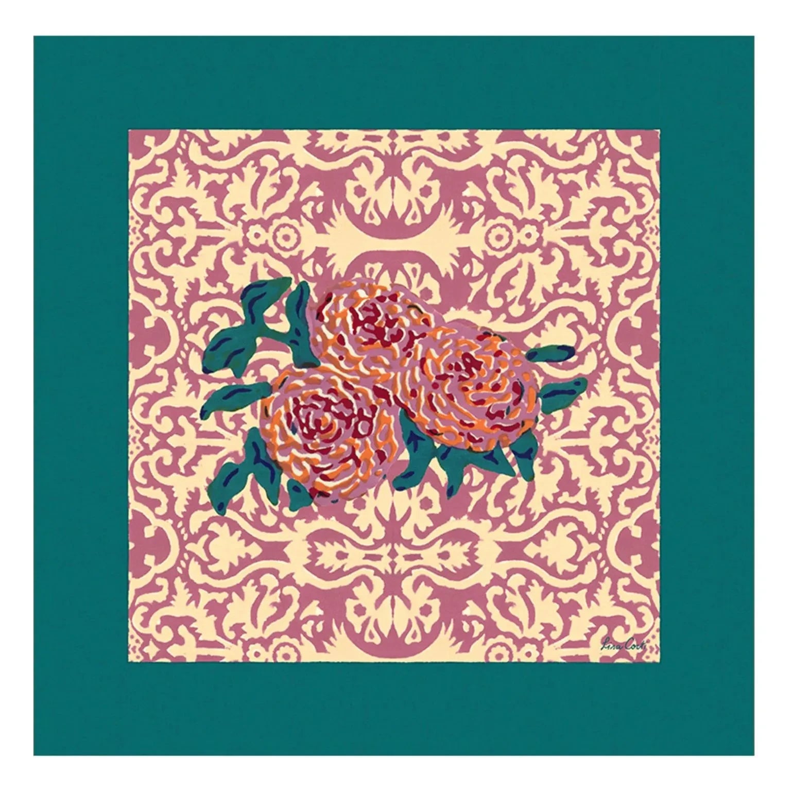 Lisa Corti - Dam Dam napkin | Lilac