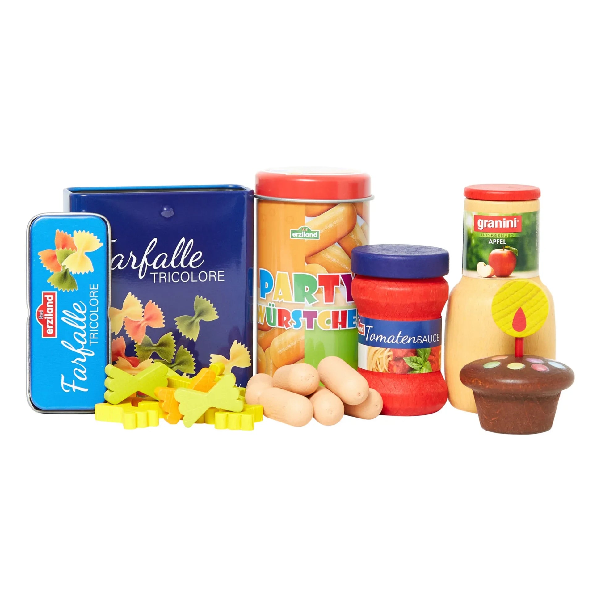 Erzi - Kids' Party Food Toy Set - 5 Items
