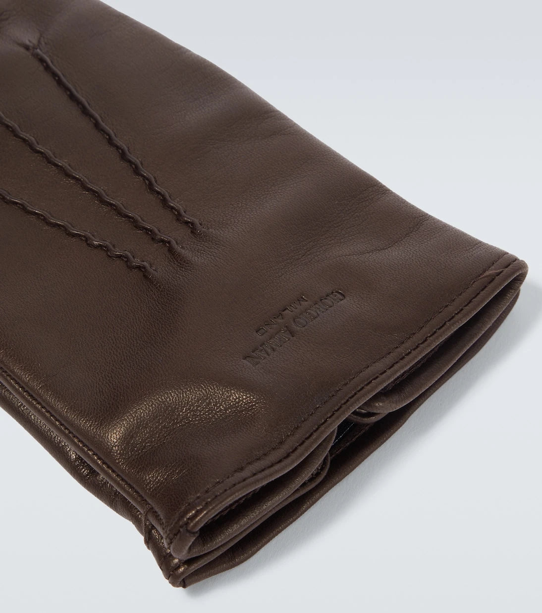 Giorgio Armani - Cashmere-lined leather gloves