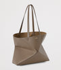 Medium Leather Puzzle Fold Tote Bag