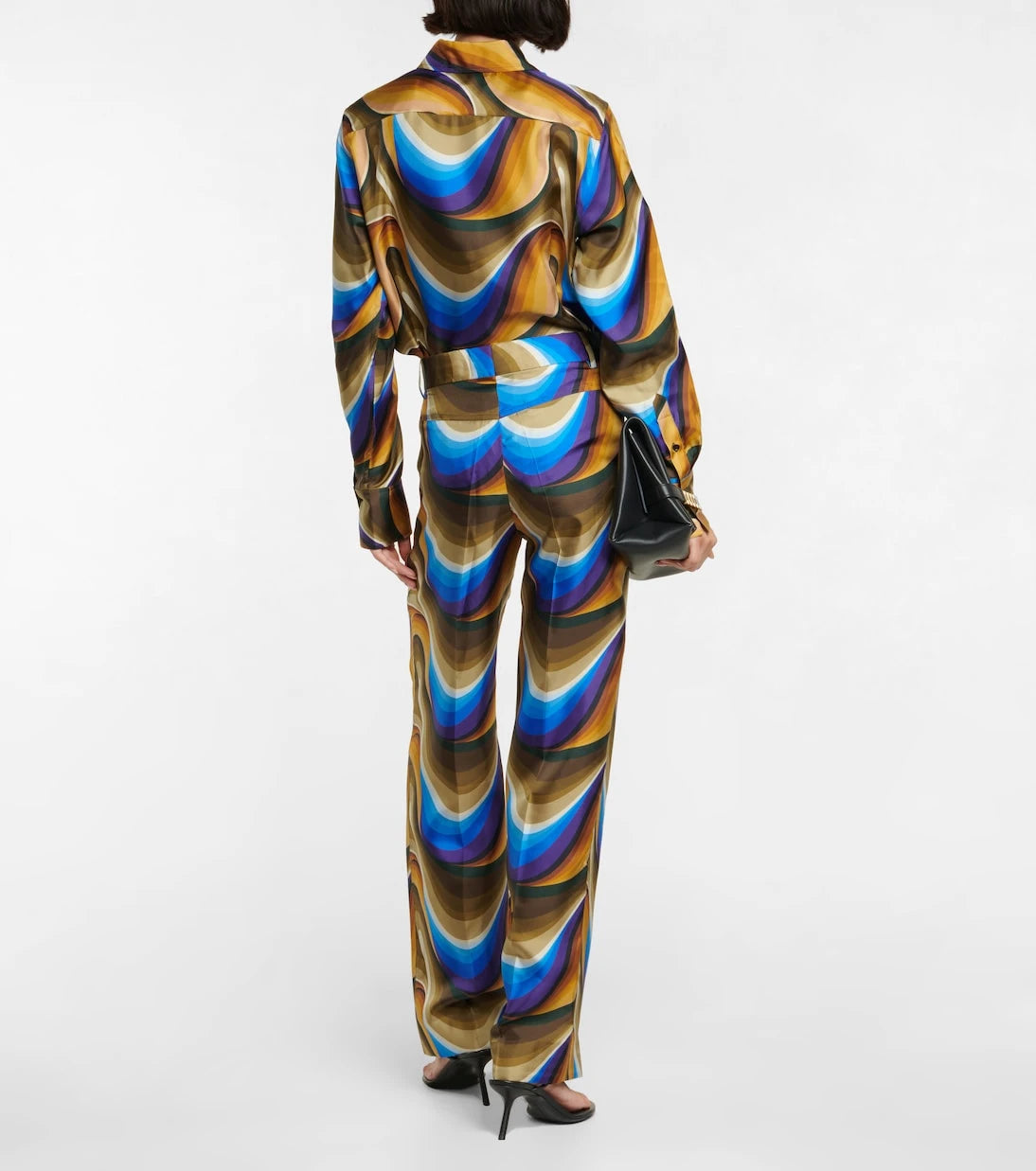 Victoria Beckham - Silk straight pants