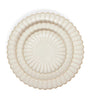 Set of 4 Shell Bread Plates (16cm) CREAM