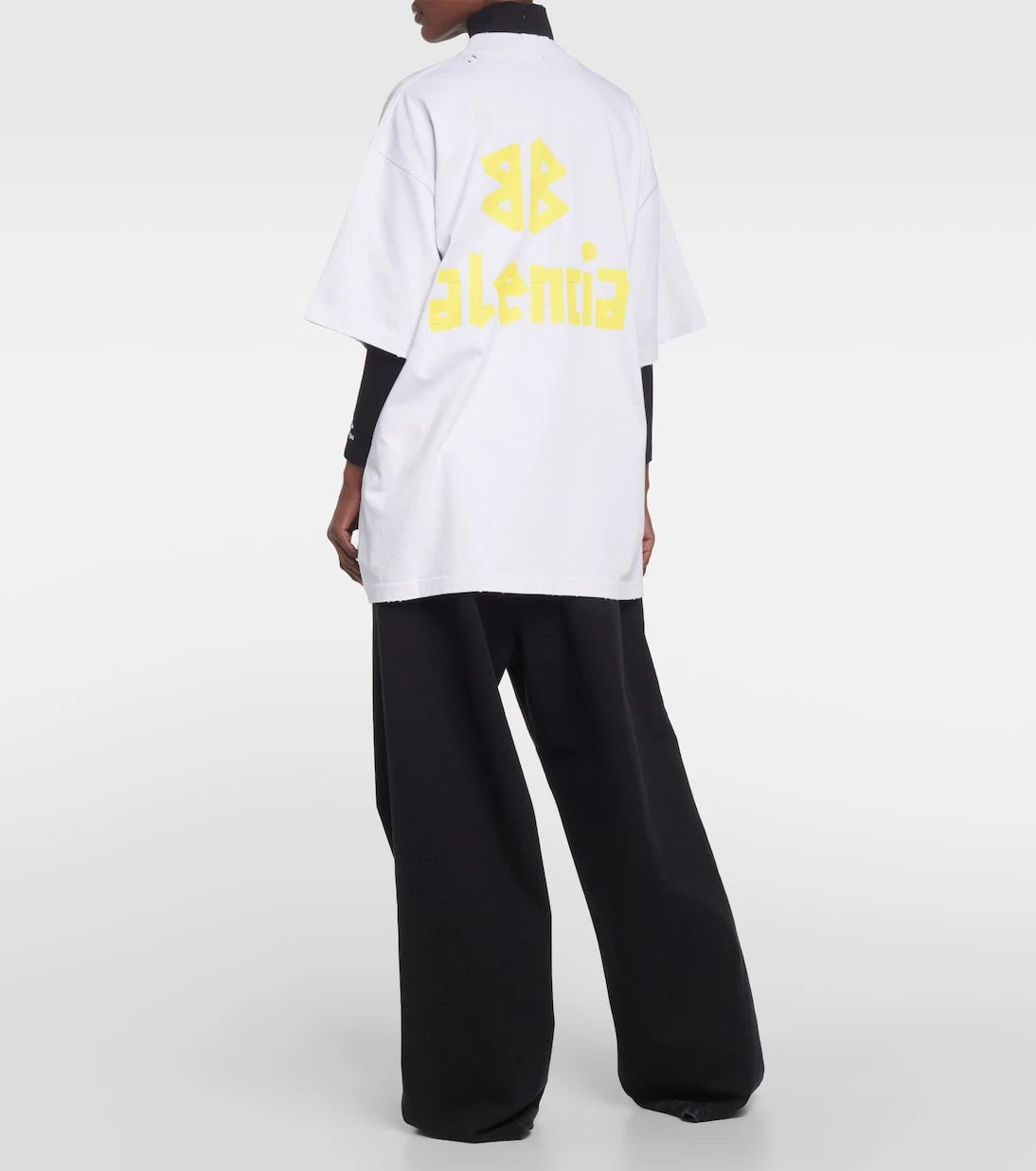 Balenciaga - Tape Type cotton jersey T-shirt