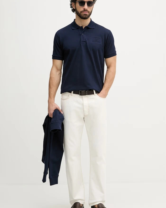 Lacoste erkek pamuklu yakalı tişört