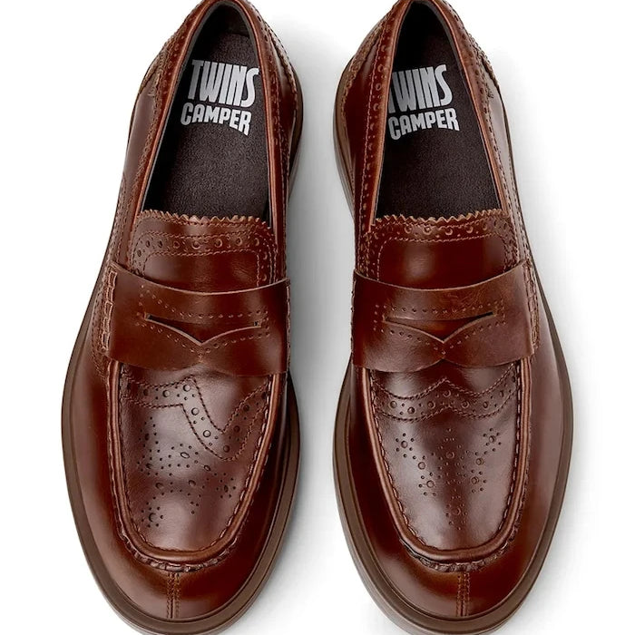 Кожени мокасини Camper TWS