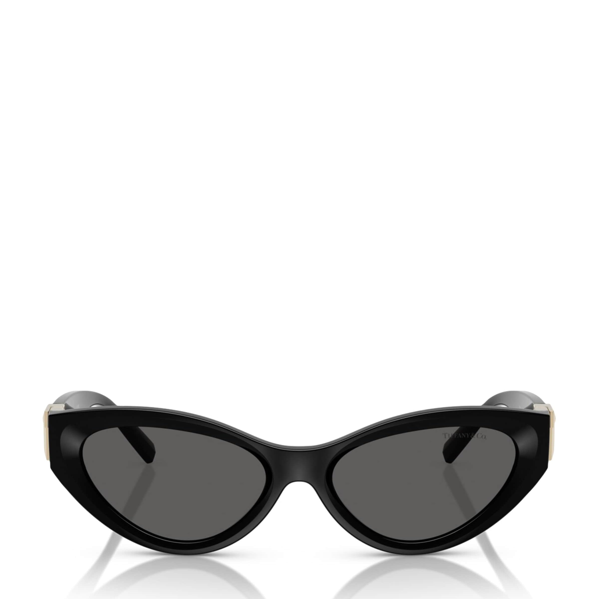 Tiffany & Co. Black Acetate Cat-Eye Sunglasses