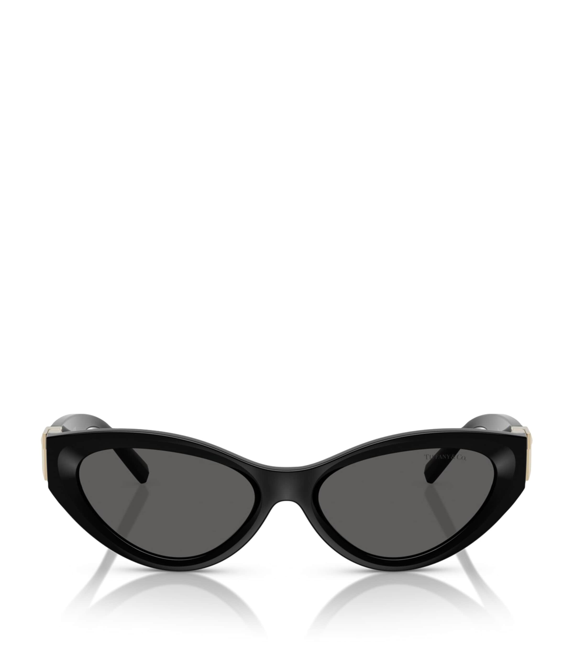 Tiffany & Co. Black Acetate Cat-Eye Sunglasses