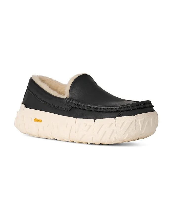 UGG Ascot Wrap Tech Noir Deri Mokasen