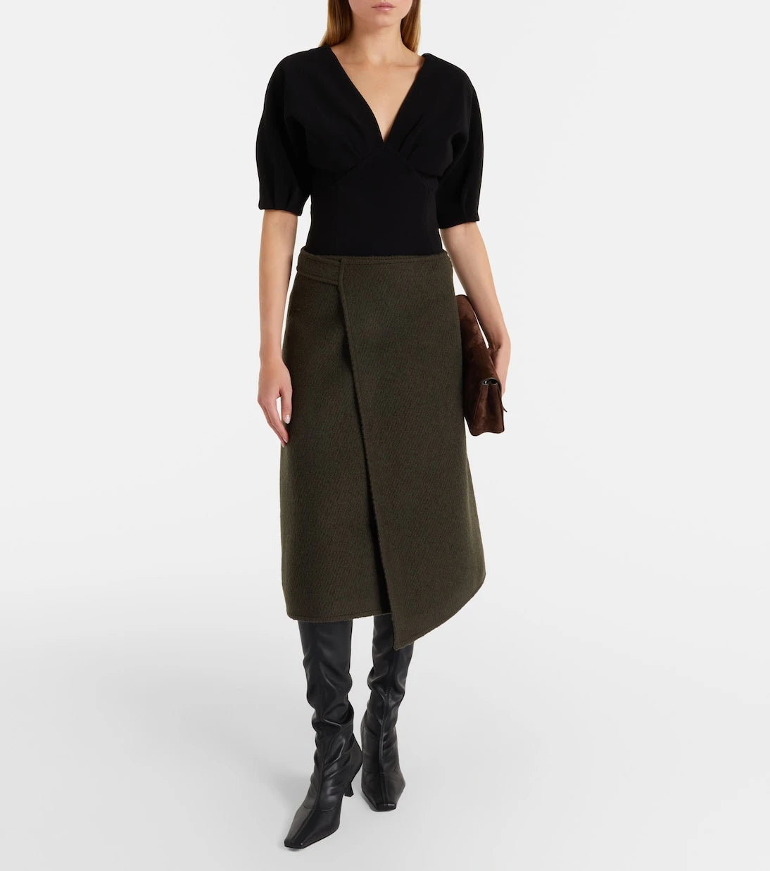 Proenza Schouler - بلوزة دارينا كريب