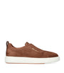 Suede Slip-On Clean Icon Sneakers DARK BROWN