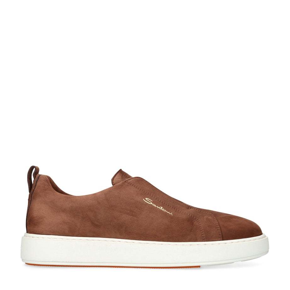Suede Slip-On Clean Icon Sneakers