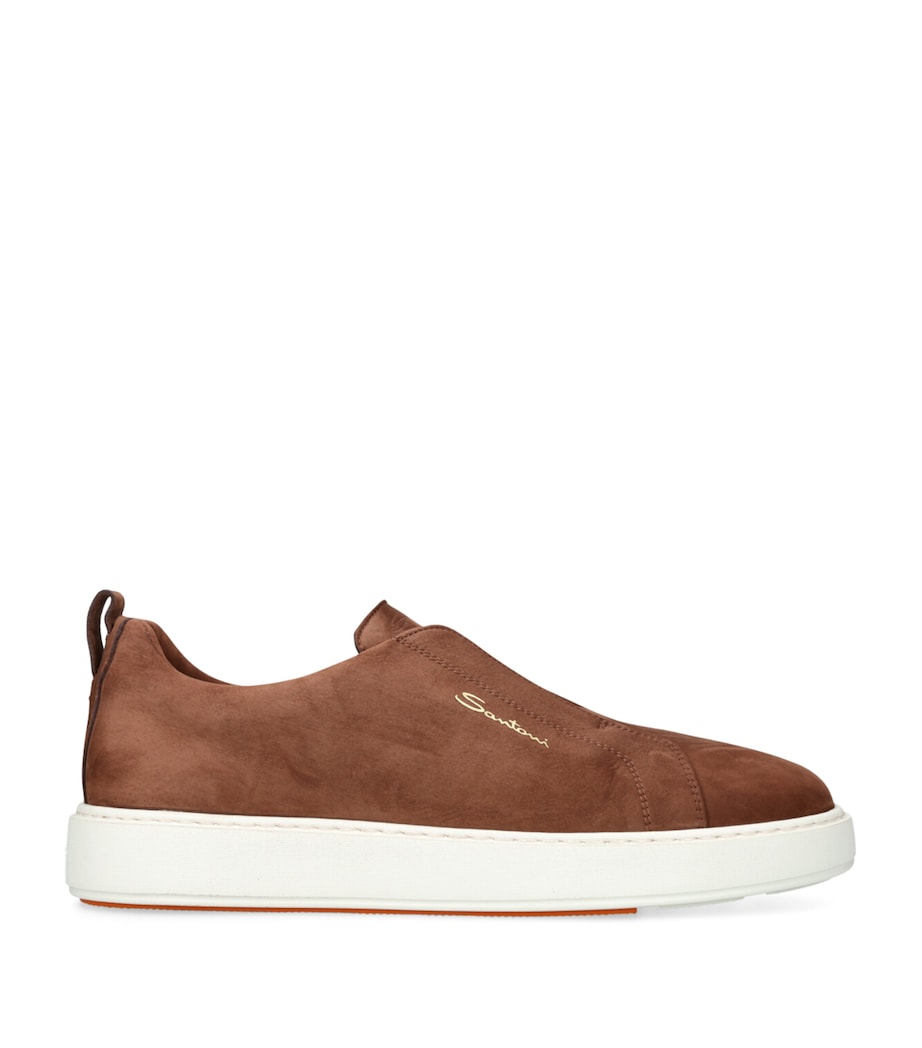 Suede Slip-On Clean Icon Sneakers