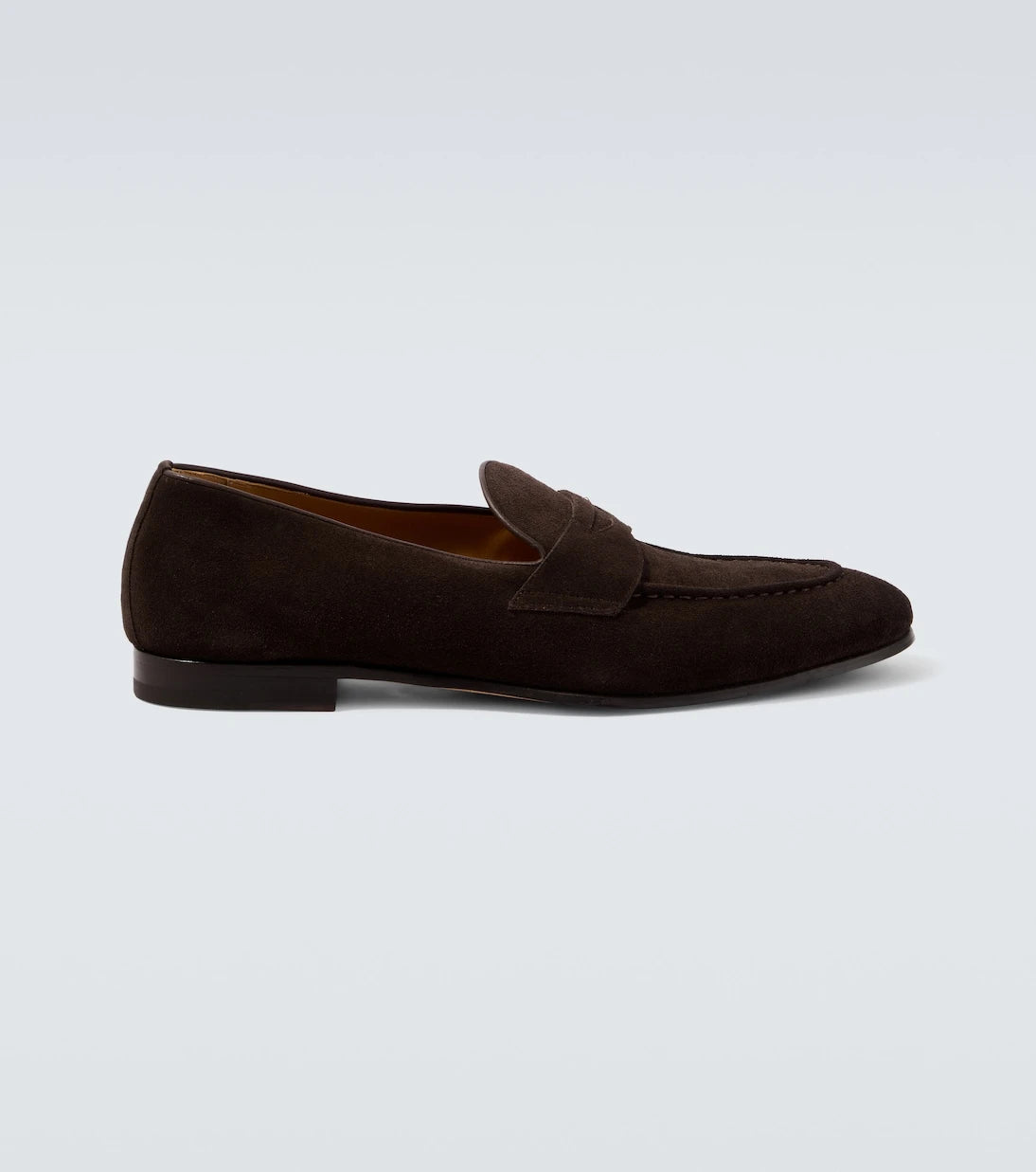 Kiton - Suede penny loafers