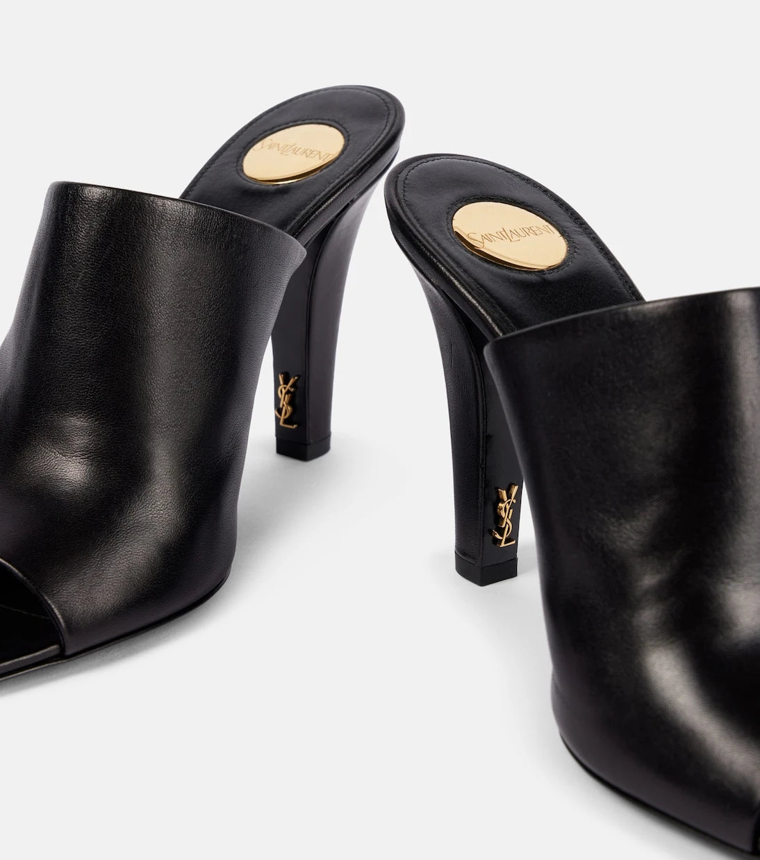 Saint Laurent - Jill 95 leather mules