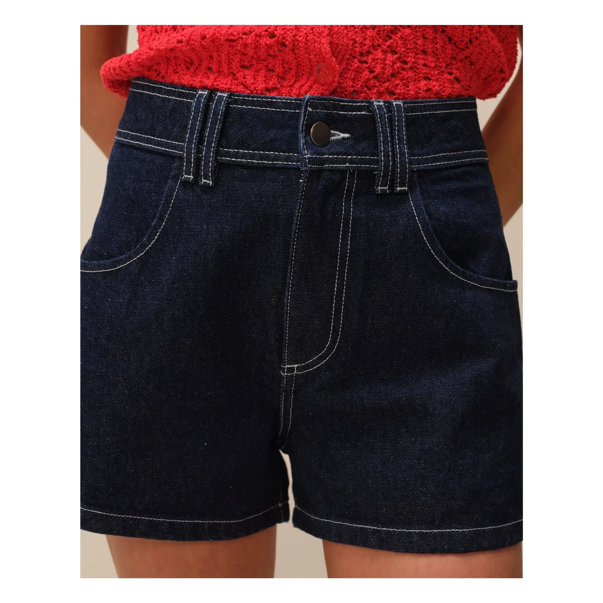 Nitah - Short Farouk | Denim brut