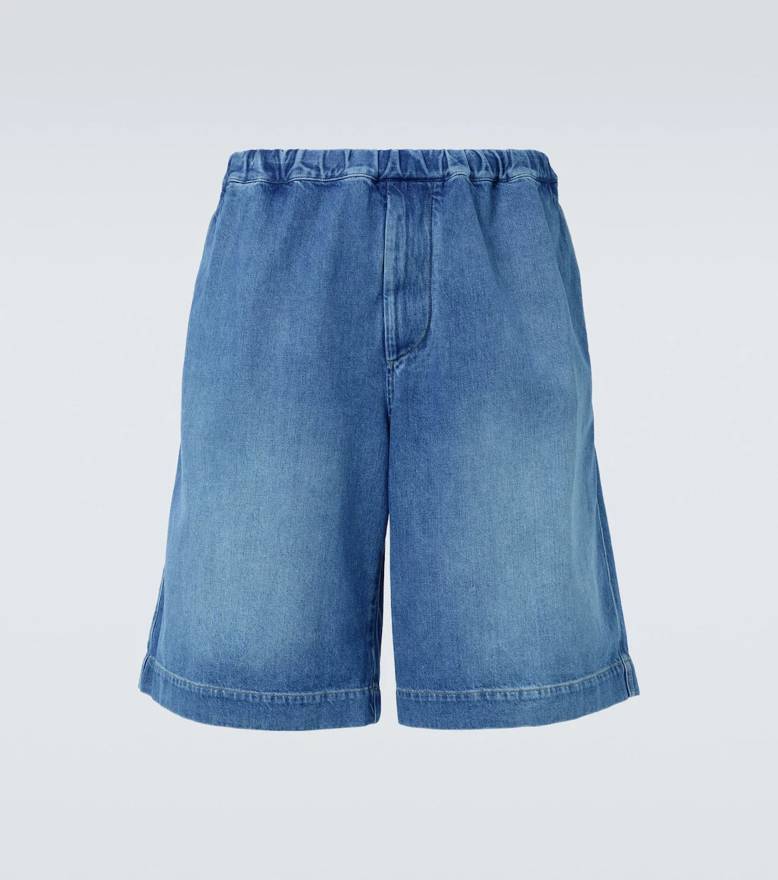 Plan C - Denim Bermuda shorts