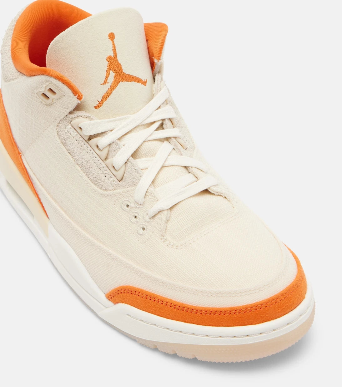 Nike - Air Jordan 3 Retro canvas sneakers