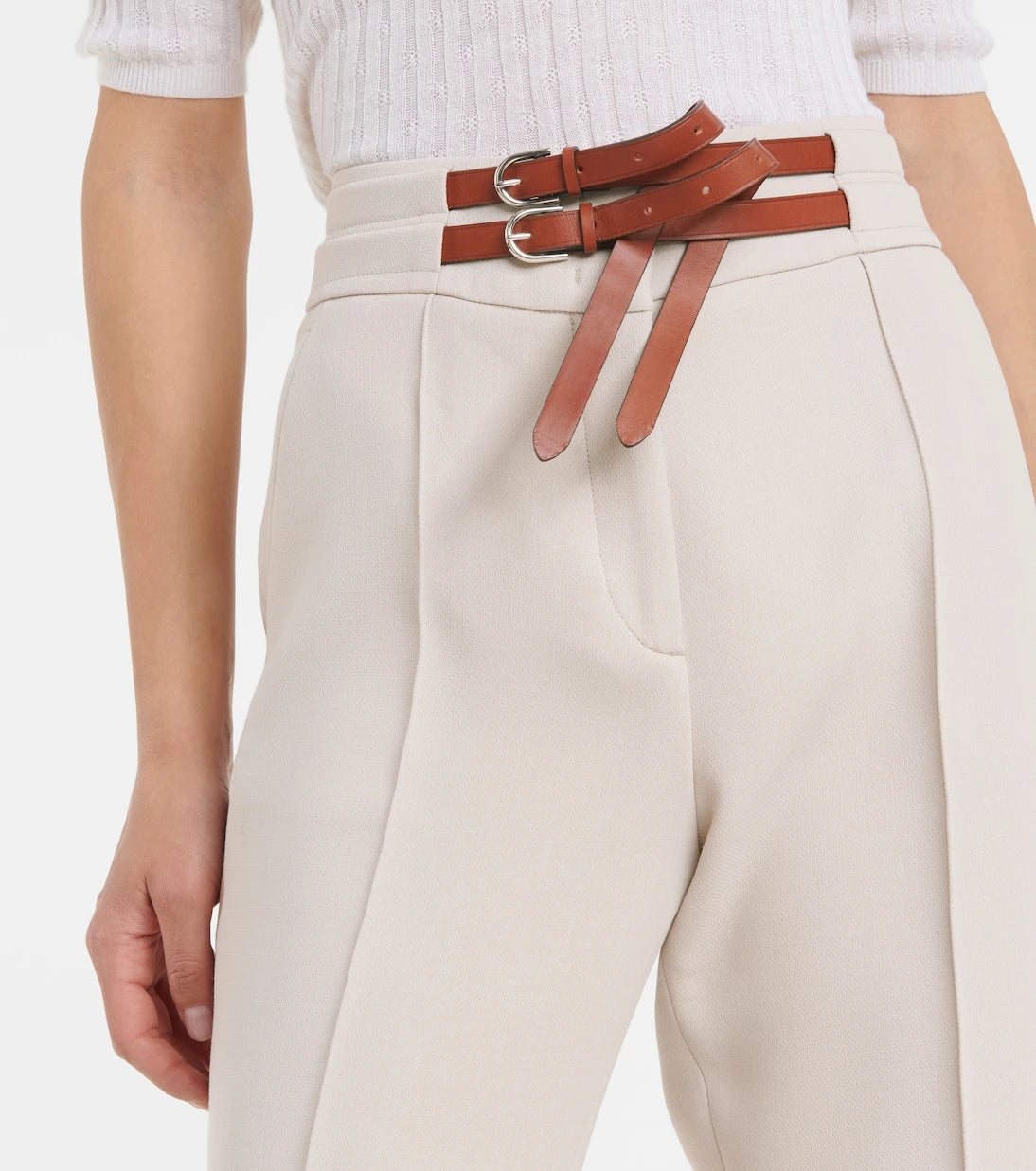 Gabriela Hearst - Perez high-rise wool pants