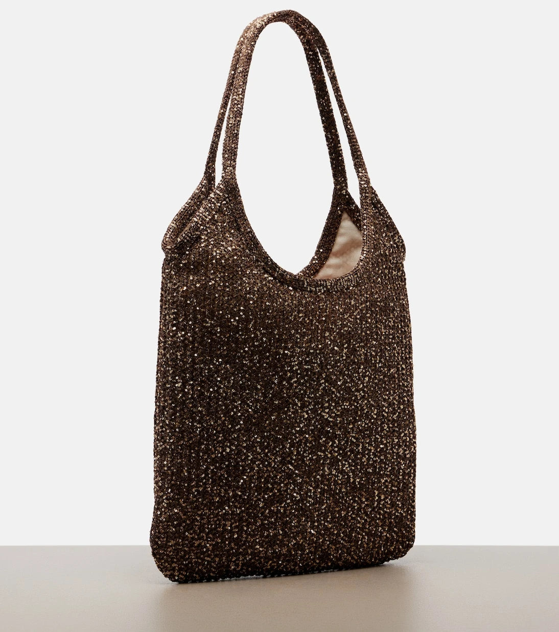 Miu Miu - Ivy sequined mesh shopper