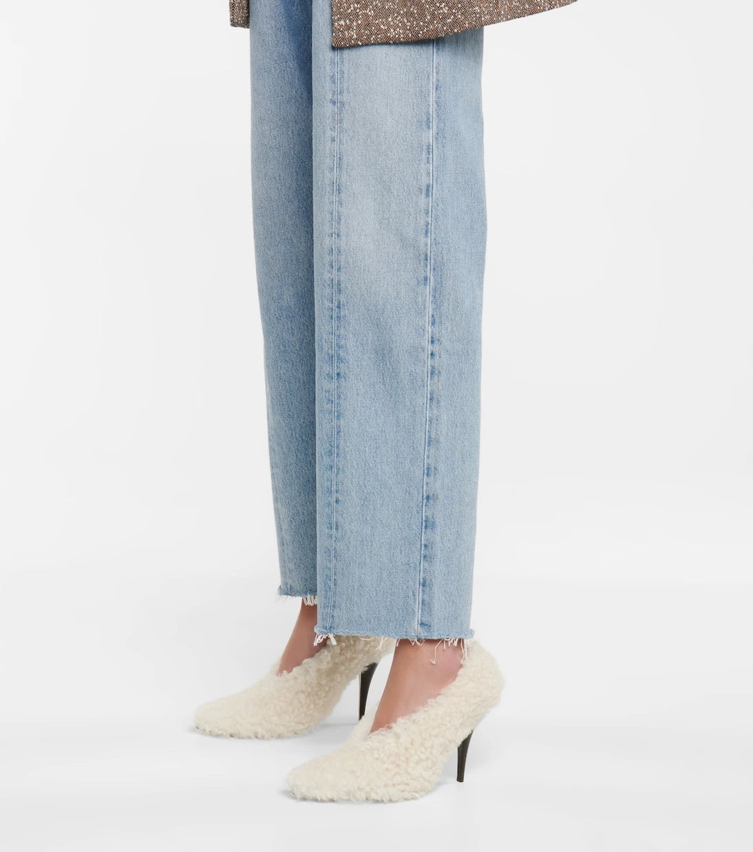 Marni - Shearling pumps