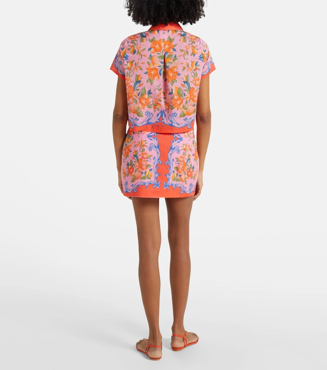 Farm Rio - Sicily floral cotton shirt