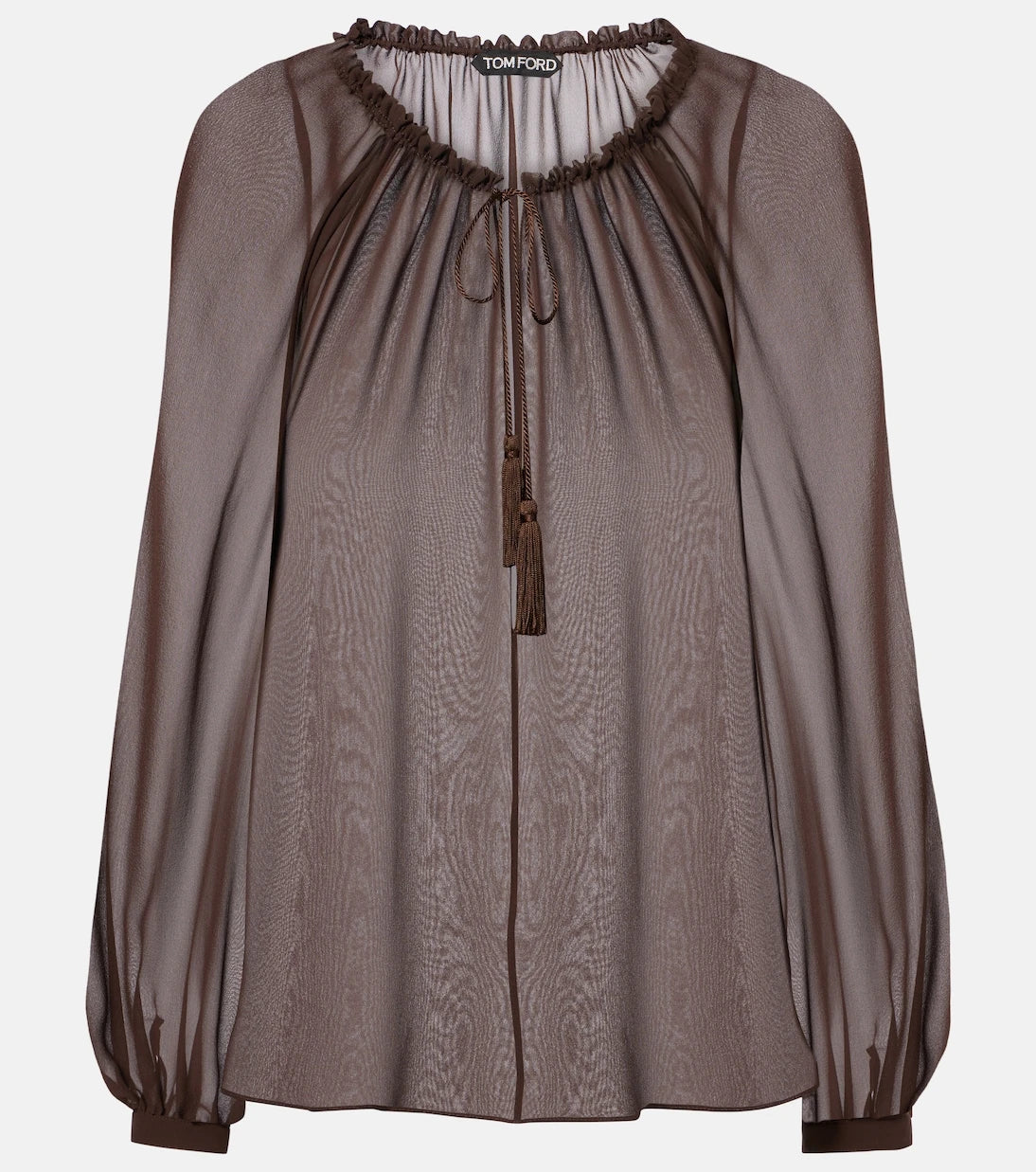 Tom Ford - Sheer silk georgette blouse