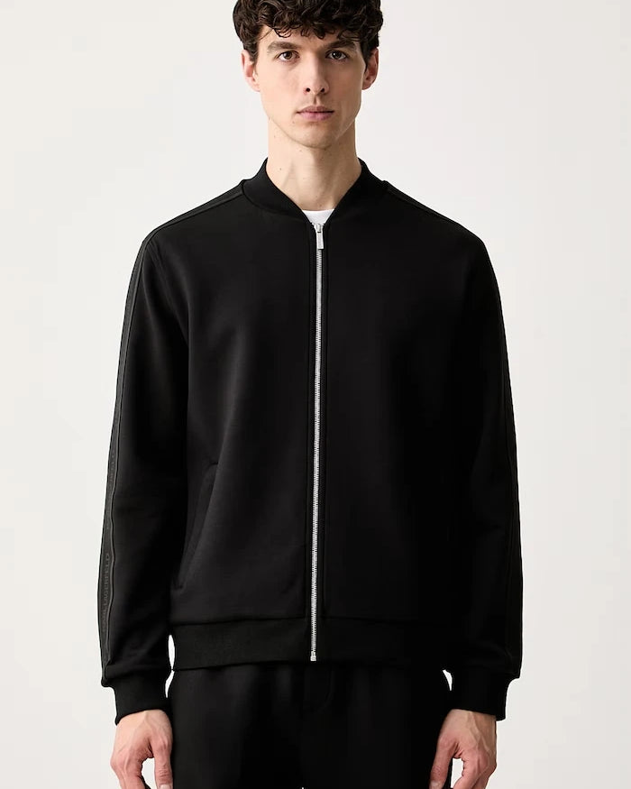 Karl Lagerfeld erkek fermuarlı sweatshirt
