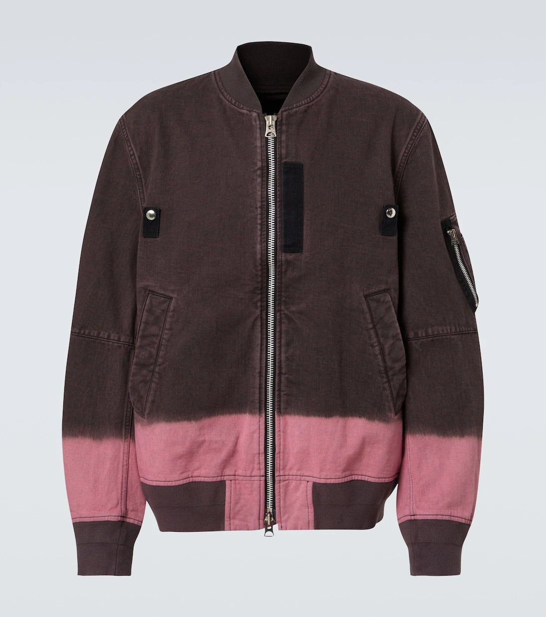 Sacai - Ombré cotton blouson