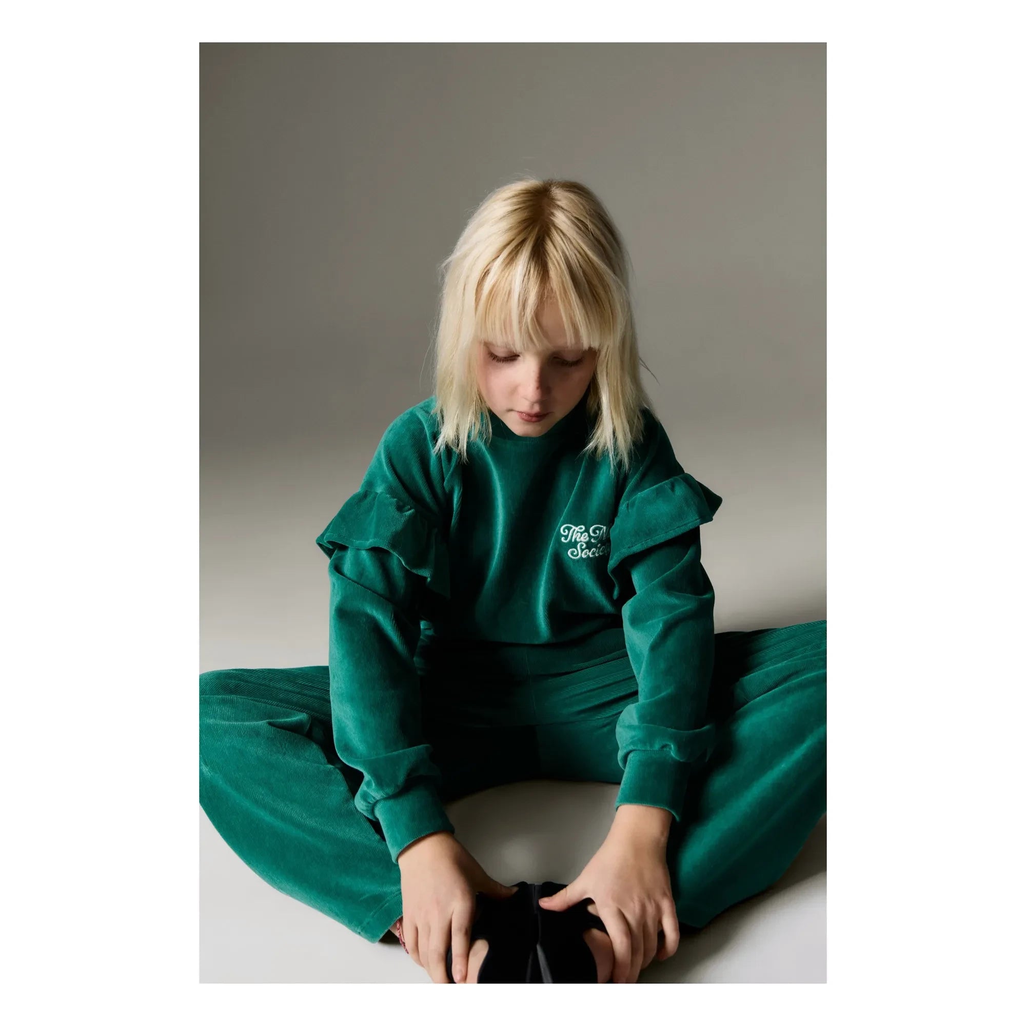 the new society - Sweat Odense Velours Bio | Green