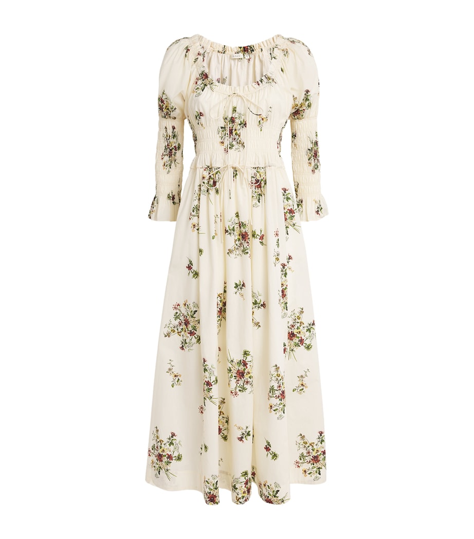 Cotton Kaira Midi Dress PRIMROSE BOUQUET