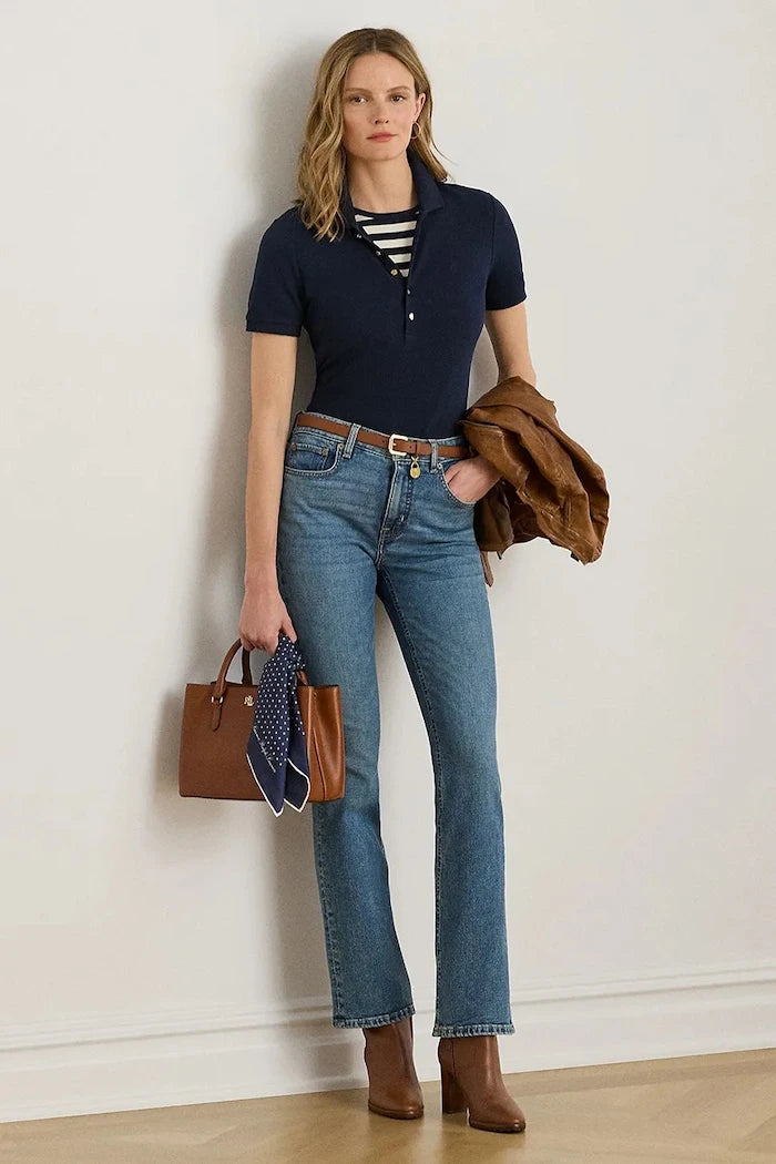 Yaka Detaylı Lauren Ralph Lauren Tişört