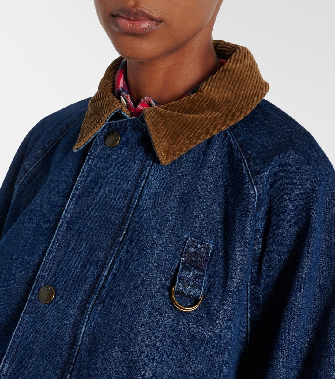 Polo Ralph Lauren - Corduroy-trimmed denim jacket