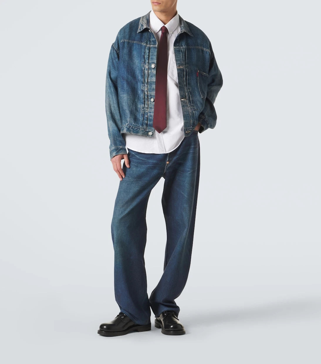 Junya Watanabe - x Levi's® trompe l'œil linen jacket