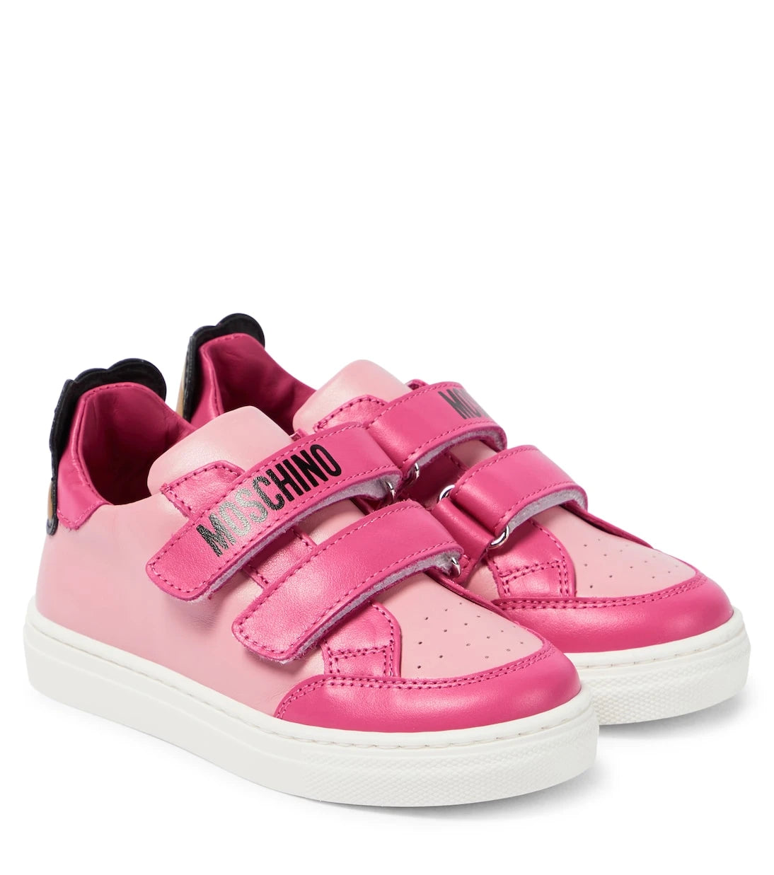 Moschino Kids - Teddy Bear leather sneakers