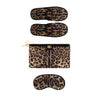 Dolce & Gabbana Casa Leopard Slippers and Sleep Mask Travel Set