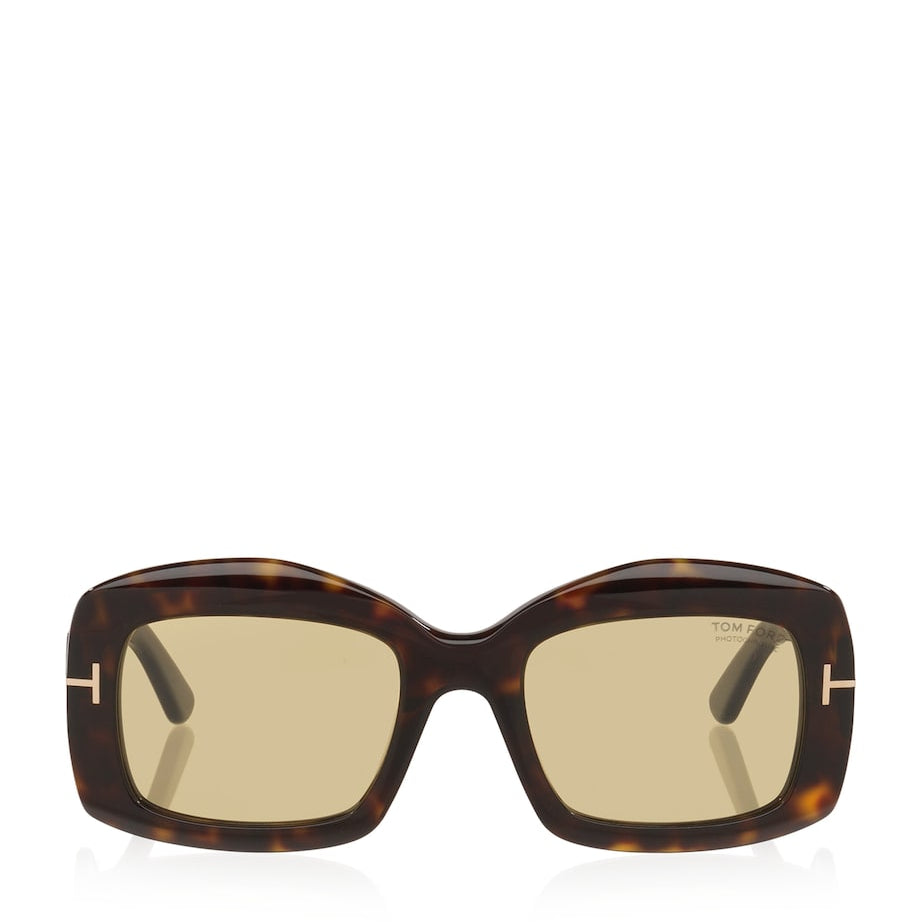 Brown Acetate Venetia Sunglasses