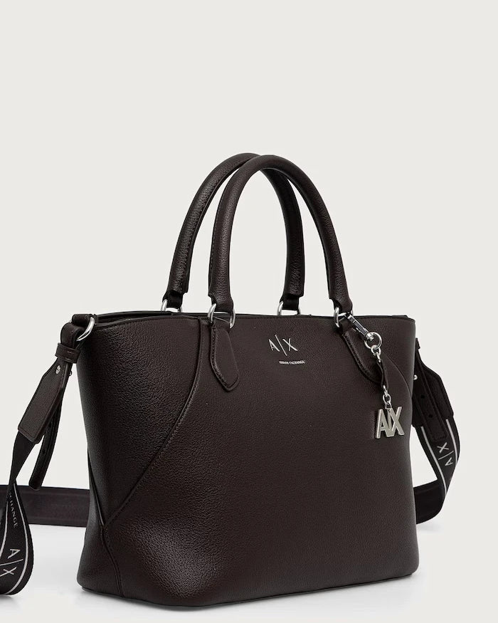 Armani Exchange kadın crossbody suni deri çanta
