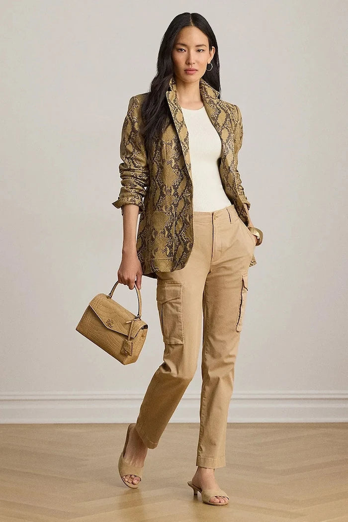 Lauren Ralph Lauren Kadın Deri Ceket