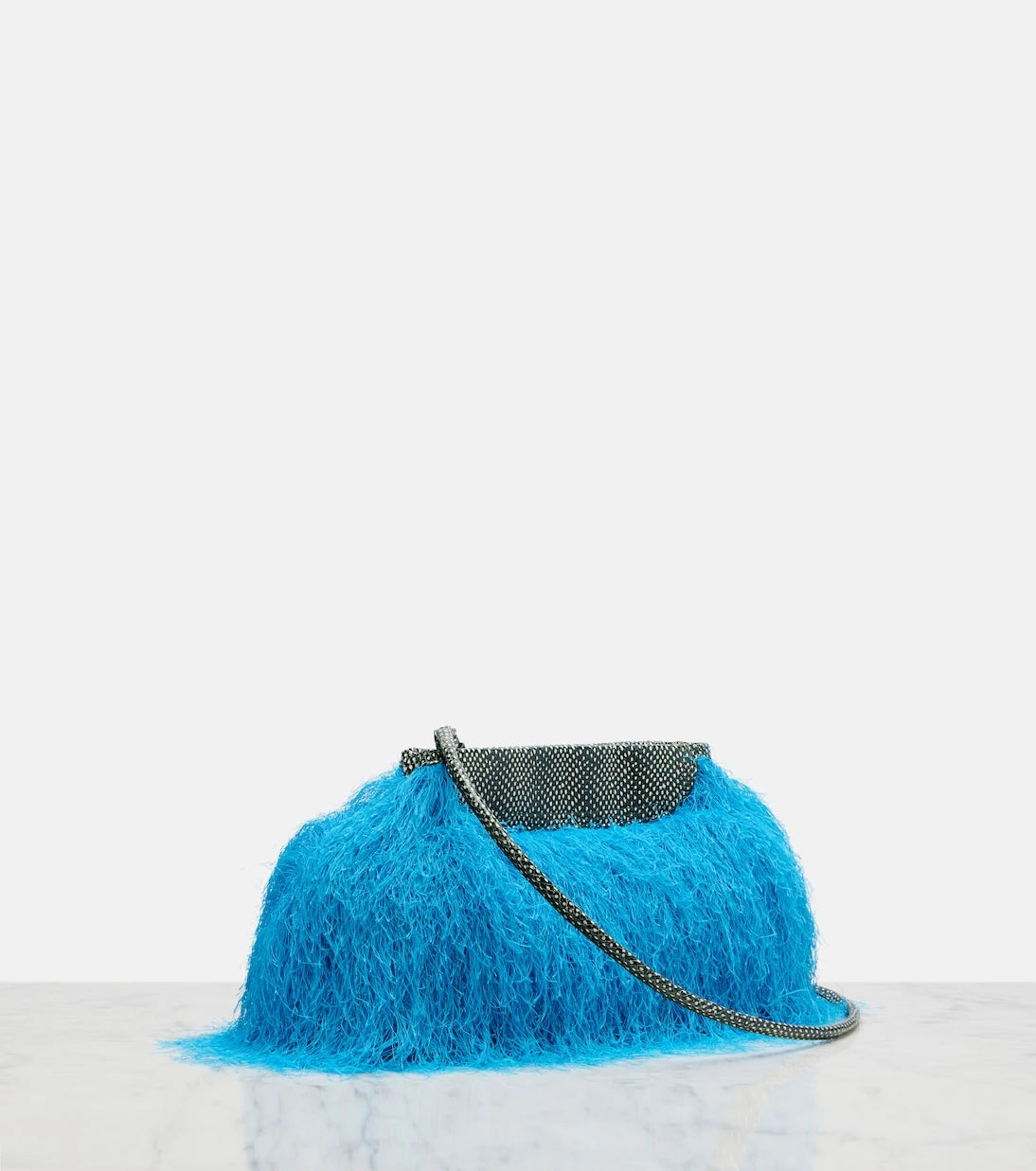 Dries Van Noten - Small leather-trimmed crossbody bag