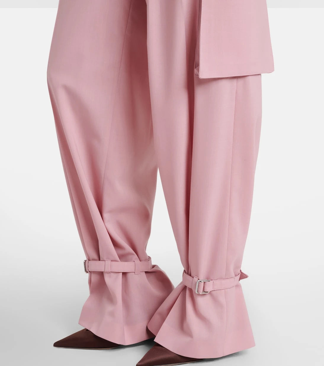 The Attico - Belted cargo pants