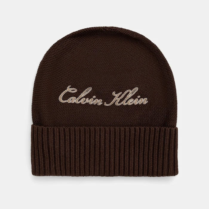 Calvin Klein pamuk erkek beanie şapka