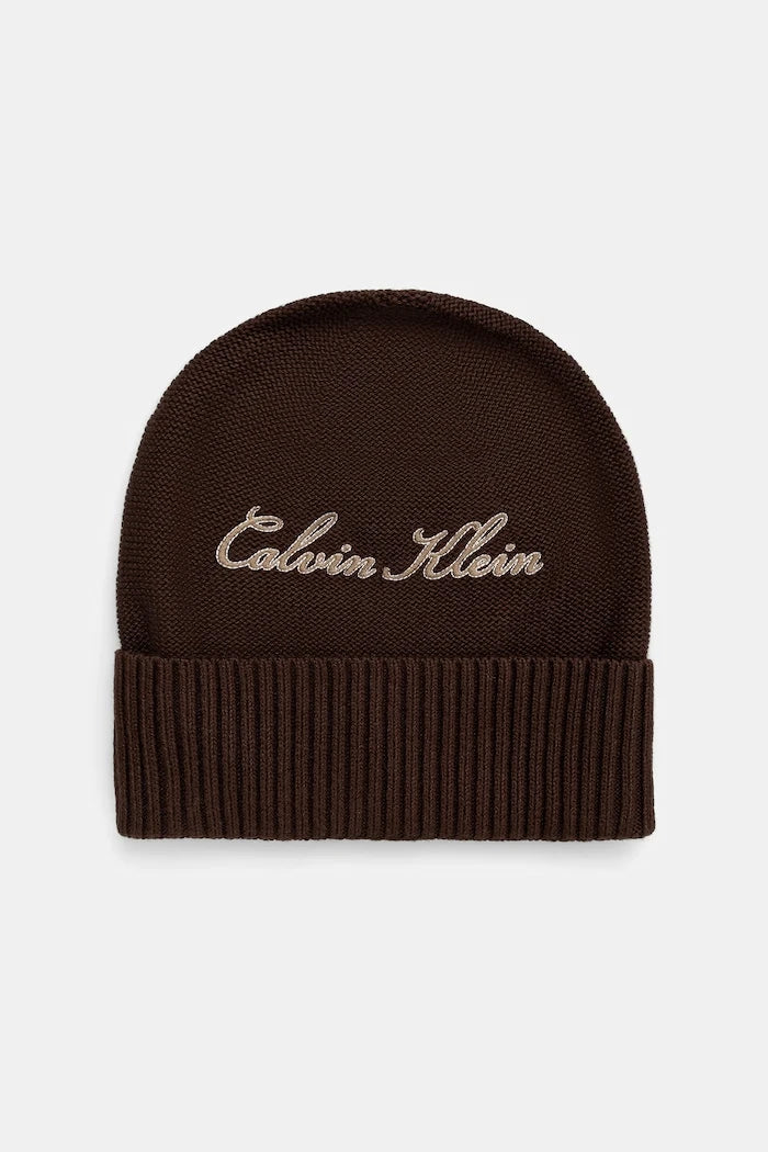 Calvin Klein pamuk erkek beanie şapka