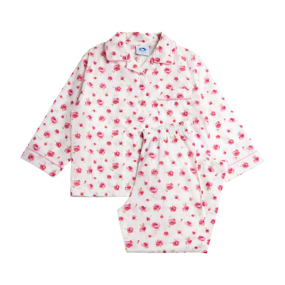 Cotton Rosa Print Pyjamas (1-5 Years)