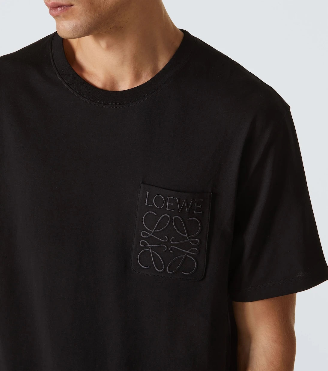 Loewe - تي شيرت Anagram قطني