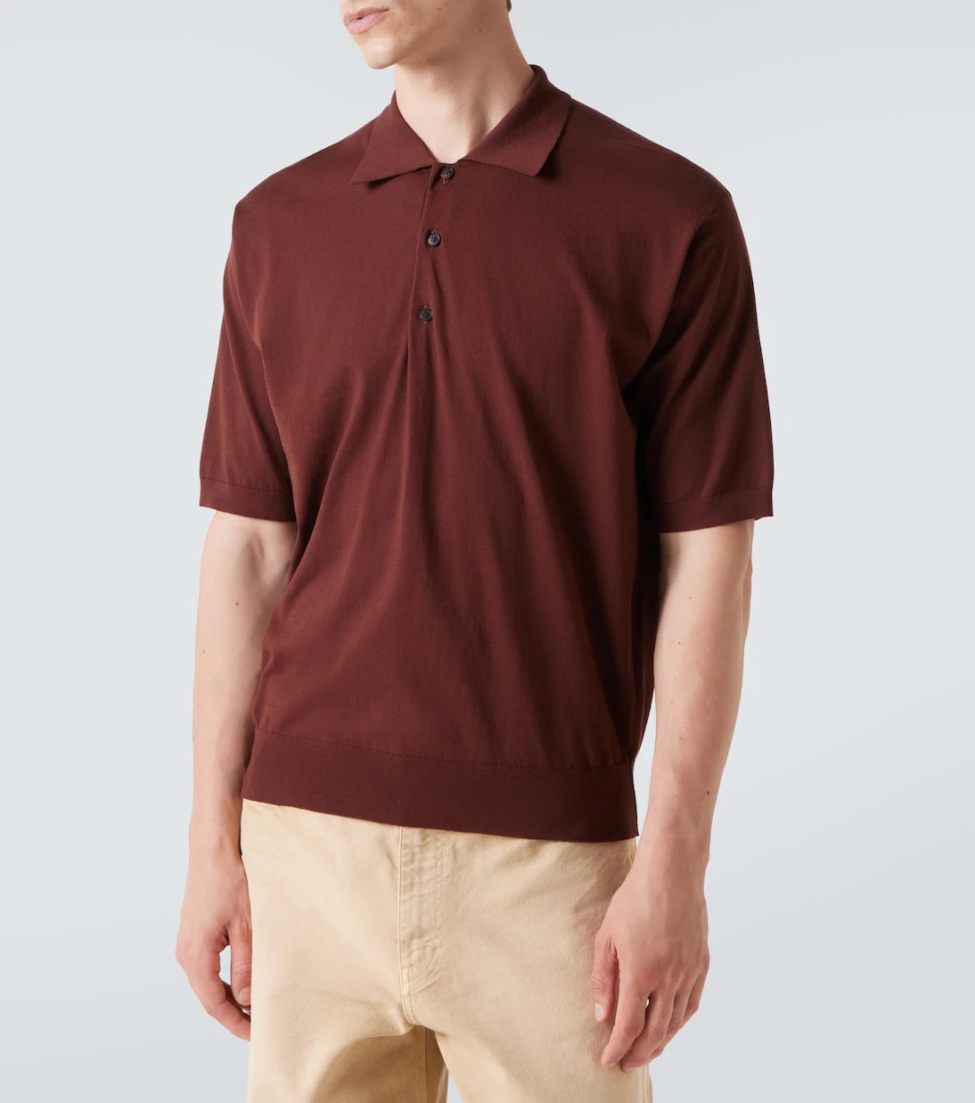 Auralee - Cotton polo shirt