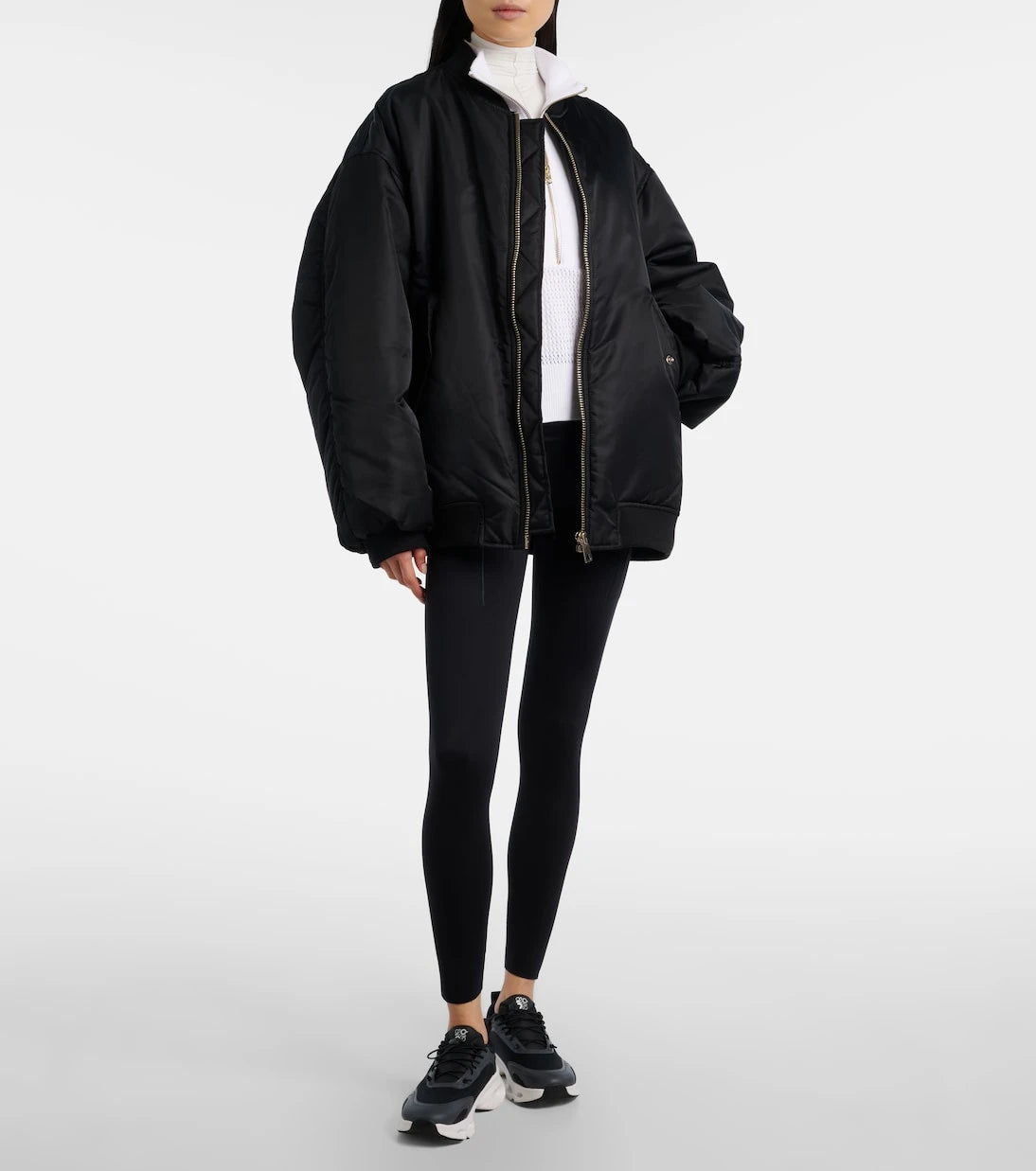 Varley - Aurora cotton half-zip sweater