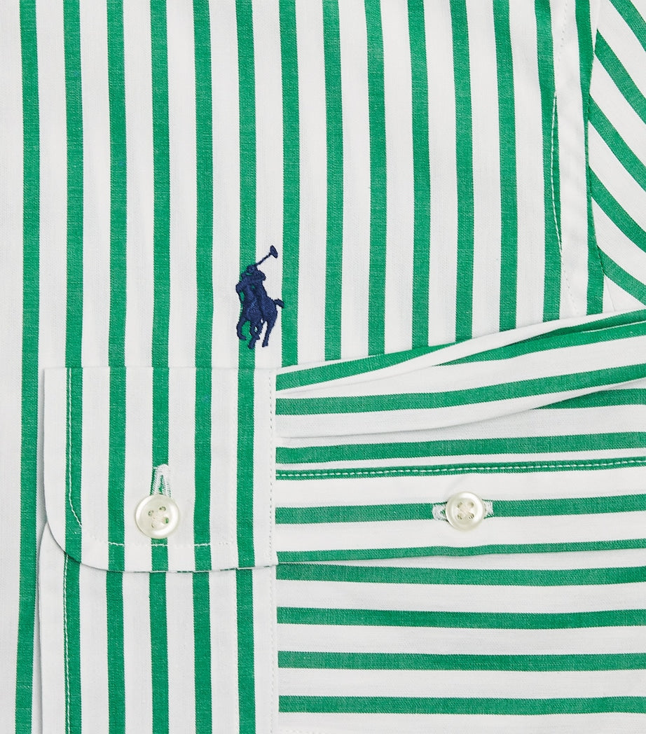 Ralph Lauren Kids Cotton Poplin Stripe Shirt (2-7 Years)