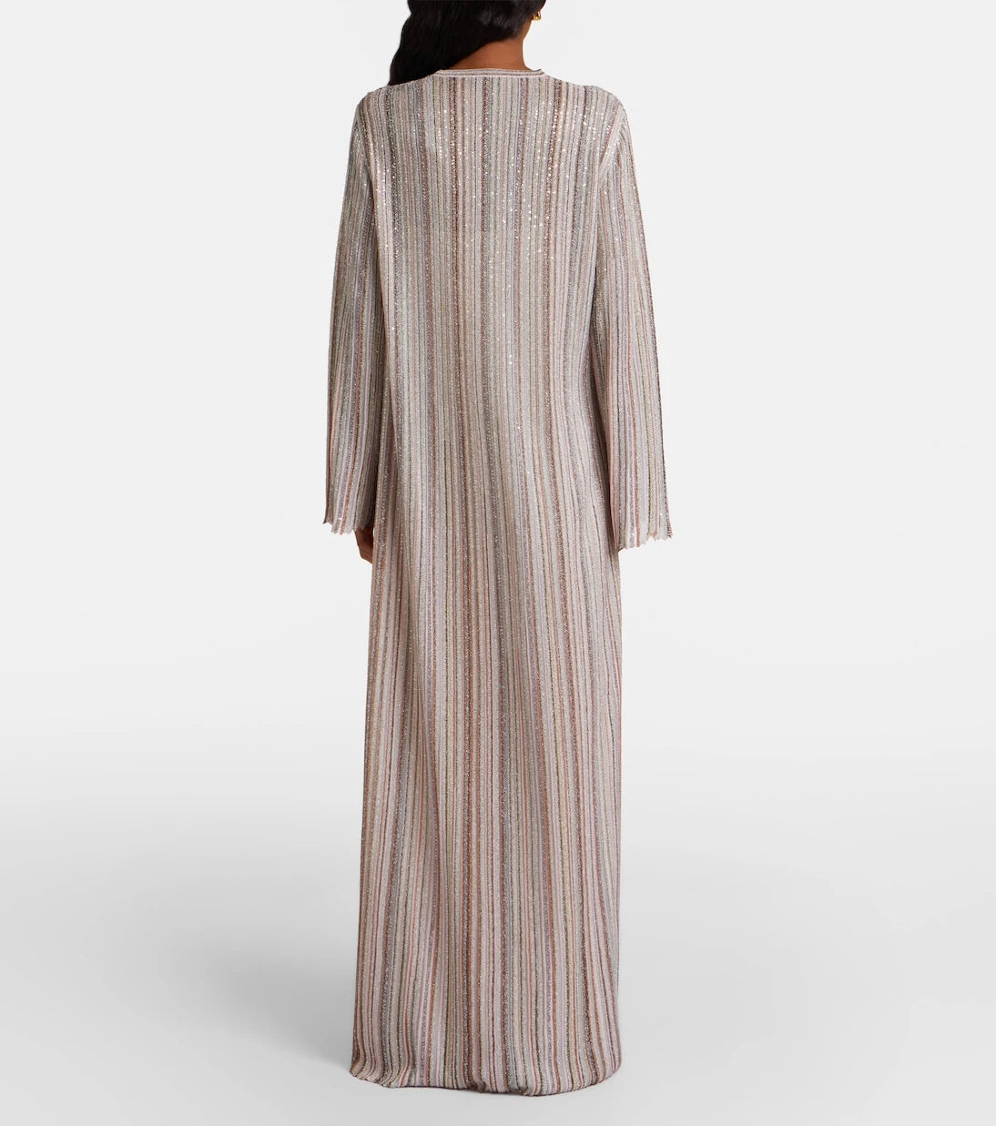 Missoni - Striped lamé gown