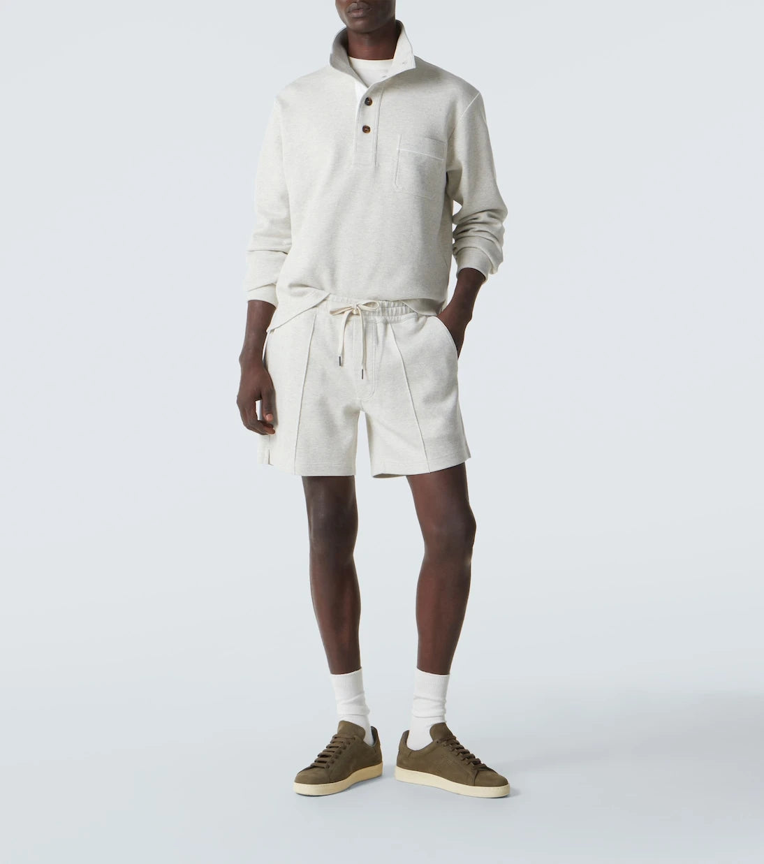Tom Ford - Cotton, silk, and cashmere sweatshirt